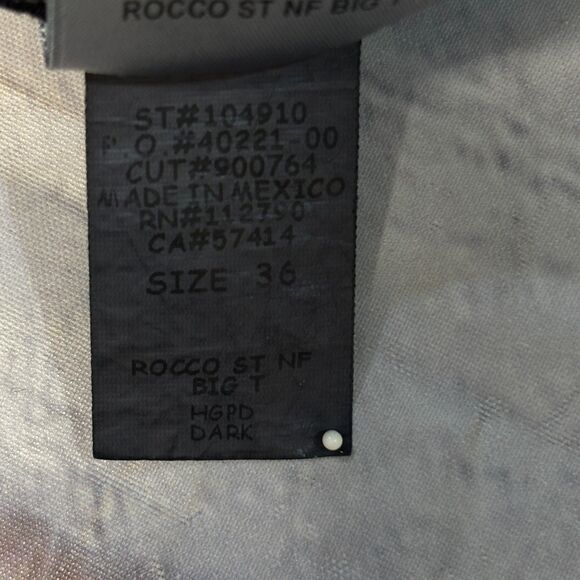 True Religion Men Rocco Relaxed Skinny Jeans Size 36 36x33 Blue Denim C068 -24 - Picture 15 of 16